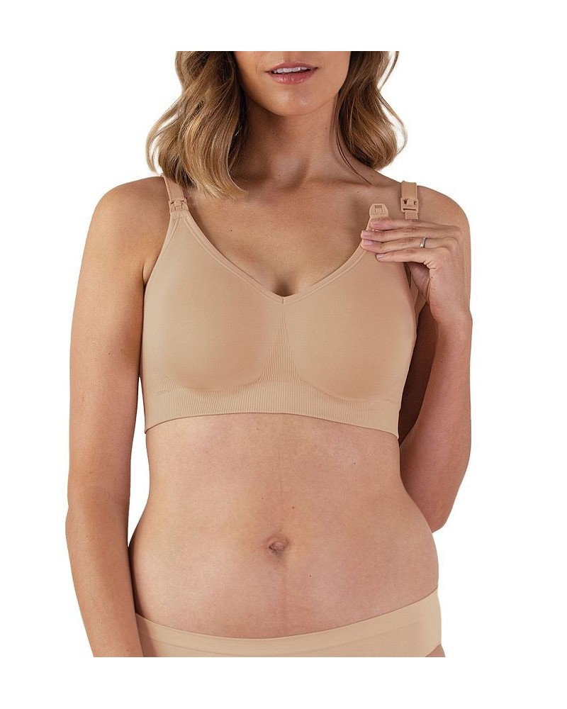 Women's Body Silk Seamless Nursing Bra Tan/Beige $21.67 Bras