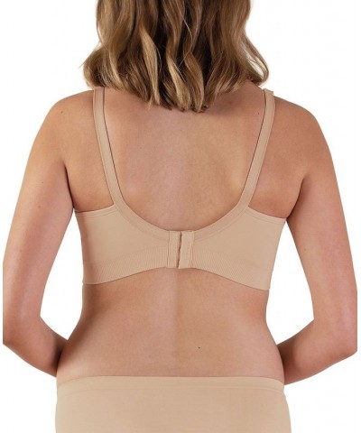 Women's Body Silk Seamless Nursing Bra Tan/Beige $21.67 Bras