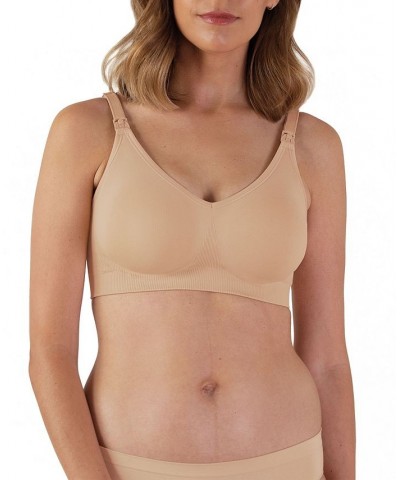 Women's Body Silk Seamless Nursing Bra Tan/Beige $21.67 Bras