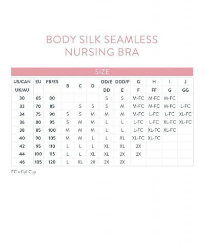 Women's Body Silk Seamless Nursing Bra Tan/Beige $21.67 Bras