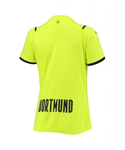 Women's Yellow Borussia Dortmund 2021/22 Third Replica Jersey Yellow $32.90 Jersey