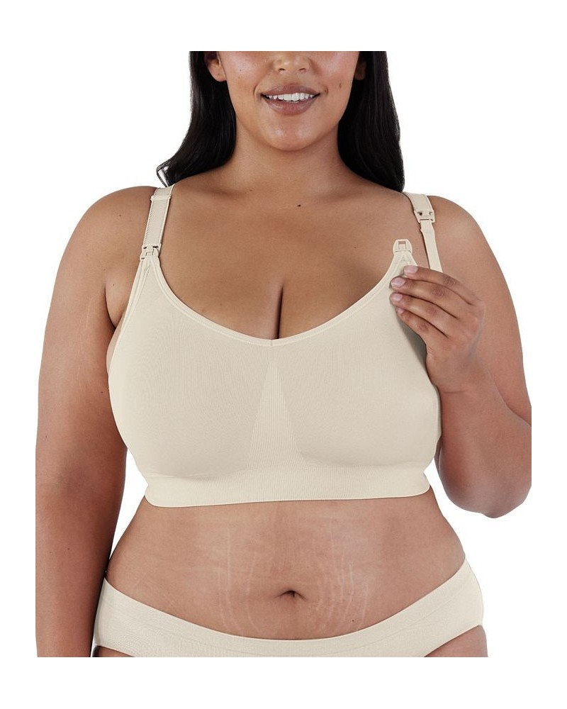 Women's Body Silk Seamless Full Cup Nursing Bra White $18.52 Bras