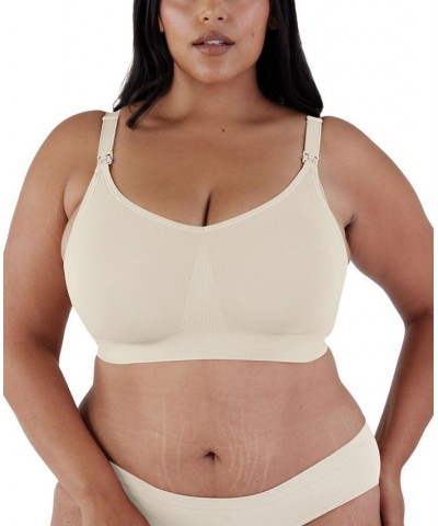 Women's Body Silk Seamless Full Cup Nursing Bra White $18.52 Bras