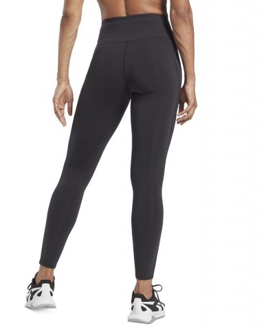 Women's Lux Vector High-Rise Pull-On Leggings Black $41.25 Pants