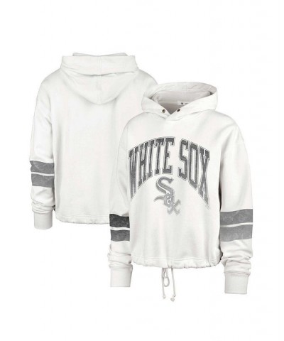 Women's Cream Chicago White Sox Harper Pullover Hoodie Cream $46.79 Sweatshirts