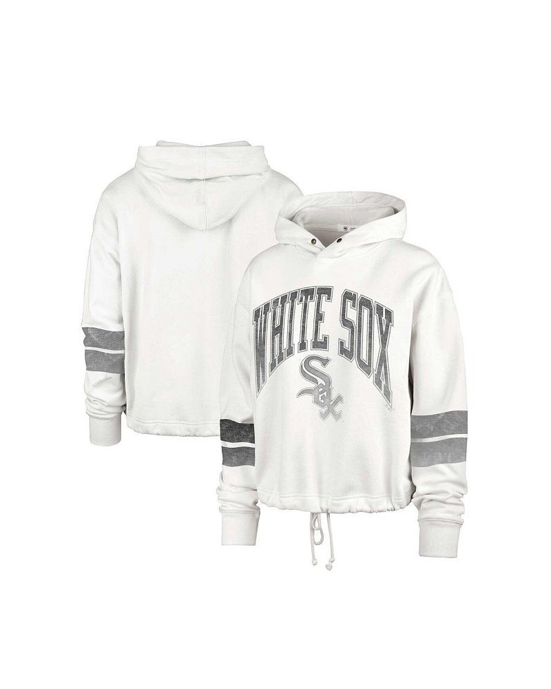 Women's Cream Chicago White Sox Harper Pullover Hoodie Cream $46.79 Sweatshirts