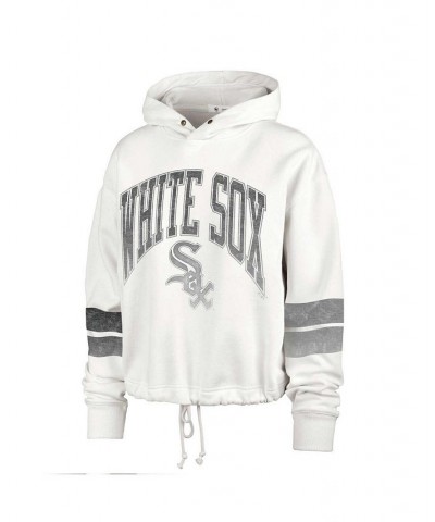 Women's Cream Chicago White Sox Harper Pullover Hoodie Cream $46.79 Sweatshirts