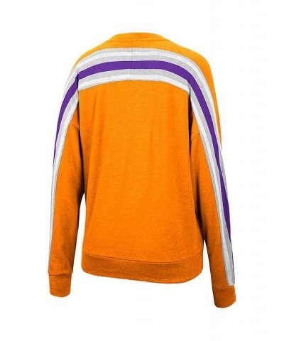 Women's Heathered Orange Clemson Tigers Team Oversized Pullover Sweatshirt Orange $30.79 Sweatshirts