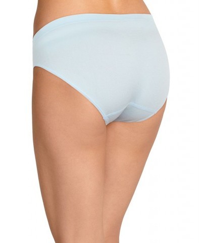 Smooth and Shine Seamfree Heathered Bikini Underwear 2186 available in extended sizes Steel Magnolia $9.80 Panty