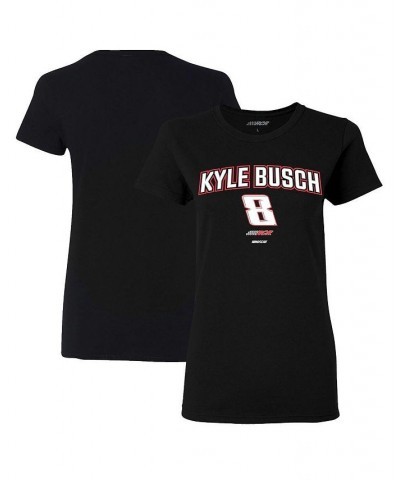 Women's Black Kyle Busch Rival T-shirt Black $18.80 Tops