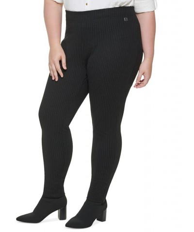 Plus Size Pinstripe Pull-On Pants Pinstripe $21.89 Pants