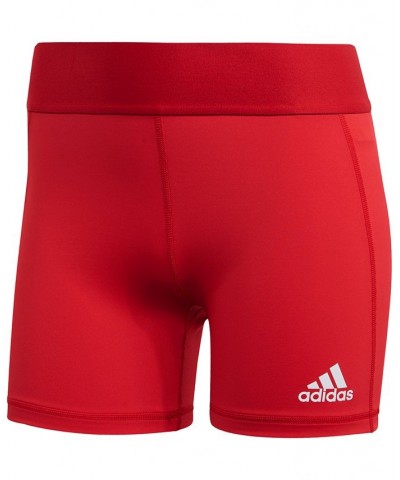 Women's Techfit Volleyball Tights Red $22.80 Shorts