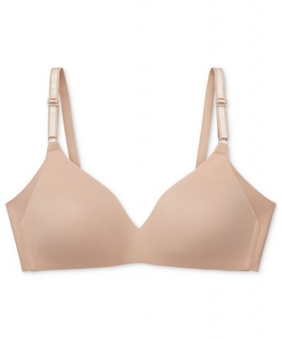 Warners No Side Effects Underarm-Smoothing Comfort Wireless Lightly Lined T-Shirt Bra 1056 Toasted Almond (Nude 4) $10.25 Bras