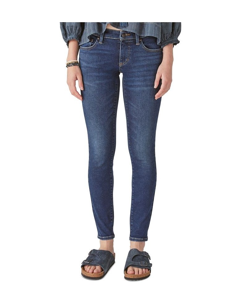 Lizzie Low Rise Skinny Jeans Deep Sea $32.13 Jeans