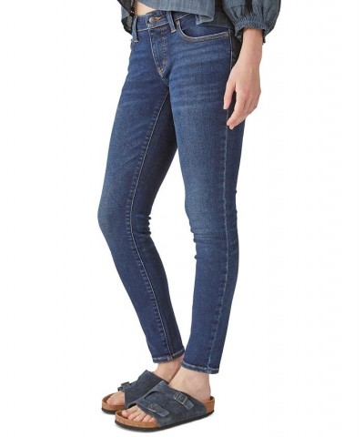 Lizzie Low Rise Skinny Jeans Deep Sea $32.13 Jeans