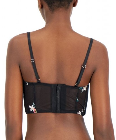 Women's Lace Bustier Black $14.62 Bras