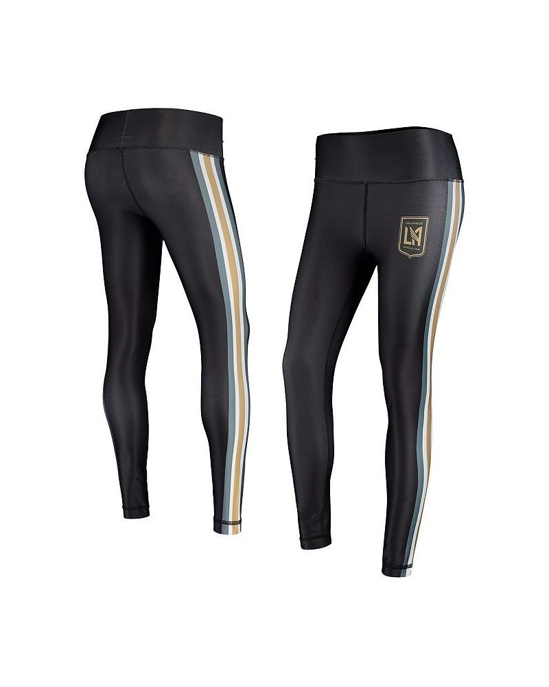 Women's Black LAFC Java Leggings Black $22.50 Pants