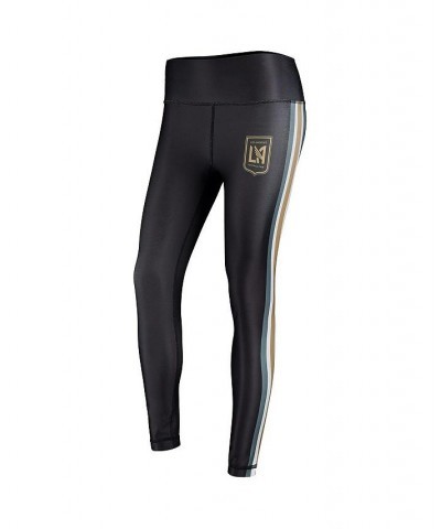 Women's Black LAFC Java Leggings Black $22.50 Pants