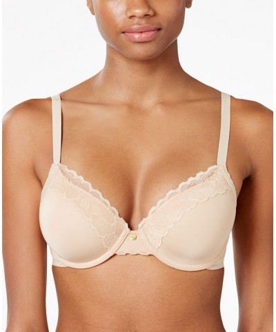 Hidden Glamour Full Fit Contour Underwire Bra 736044 Tan/Beige $39.20 Bras