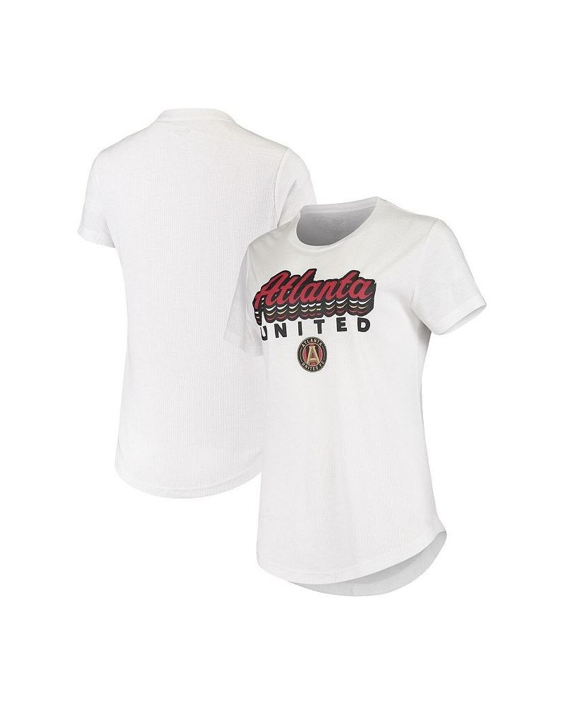 Women's White Atlanta United FC Cloud T-shirt White $23.51 Tops