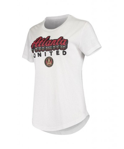 Women's White Atlanta United FC Cloud T-shirt White $23.51 Tops