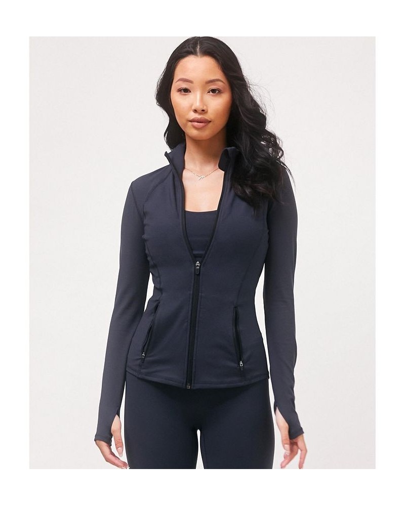 Gen XYZ Zip Up Track Jacket for Women Space navy $35.40 Jackets