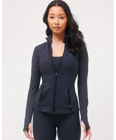 Gen XYZ Zip Up Track Jacket for Women Space navy $35.40 Jackets