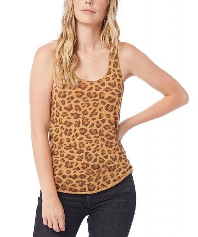 Women's Meegs Racer Tank Top Multi $14.40 Tops