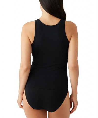 Women's Understated Cotton Tank 815362 Black $18.90 Lingerie