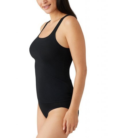 Women's Understated Cotton Tank 815362 Black $18.90 Lingerie