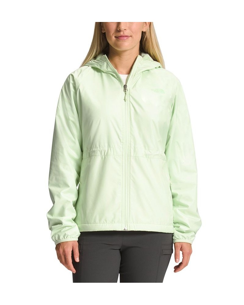 Women's Shelbe-Lito Hooded Zip Jacket Green $44.80 Jackets