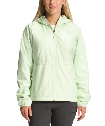 Women's Shelbe-Lito Hooded Zip Jacket Green $44.80 Jackets