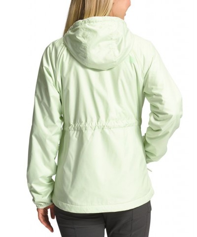 Women's Shelbe-Lito Hooded Zip Jacket Green $44.80 Jackets