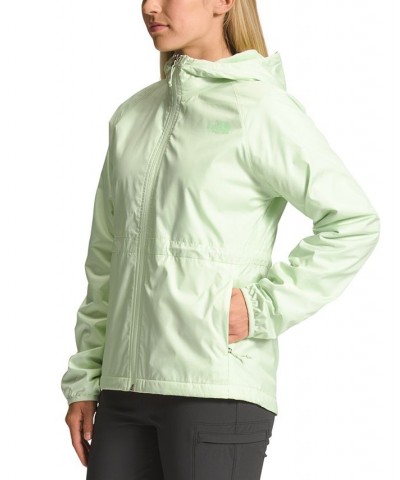 Women's Shelbe-Lito Hooded Zip Jacket Green $44.80 Jackets