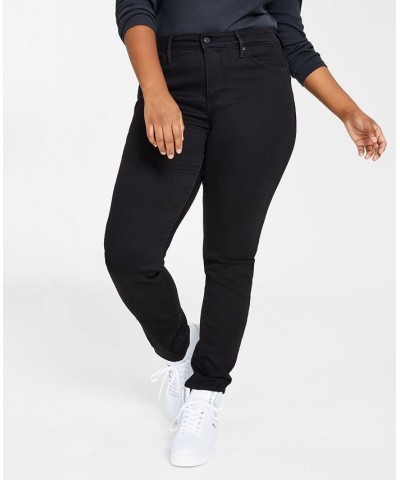 Trendy Plus Size 311 Shaping Skinny Jeans Soft Black $37.79 Jeans