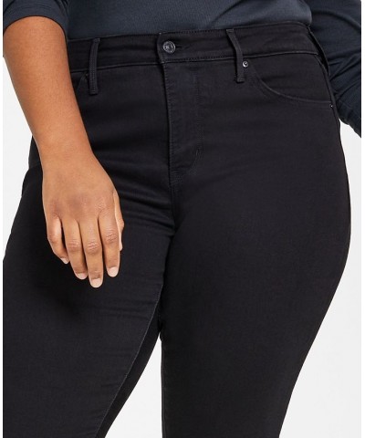 Trendy Plus Size 311 Shaping Skinny Jeans Soft Black $37.79 Jeans