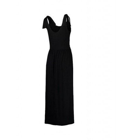 Women's Black Chicago White Sox Game Over Maxi Dress Black $31.61 Dresses