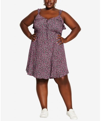 Trendy Plus Size Foolish Ditsy Dress Multi $47.96 Dresses