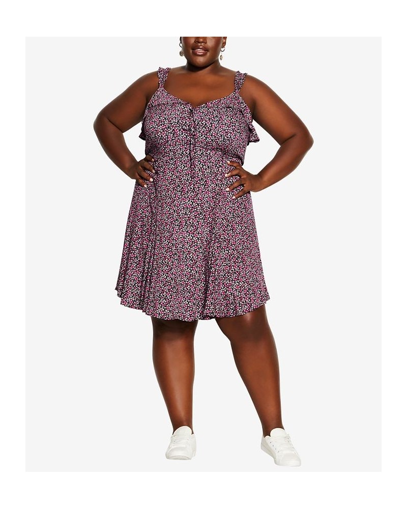 Trendy Plus Size Foolish Ditsy Dress Multi $47.96 Dresses