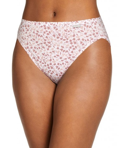 Elance French Cut 3 Pack Underwear 1485 1487 Extended Sizes White/prim Floral/earth Rose $12.47 Panty