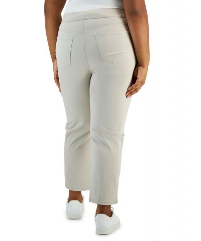 Plus Size Pull-On Denim Pants Stonewall $13.91 Pants