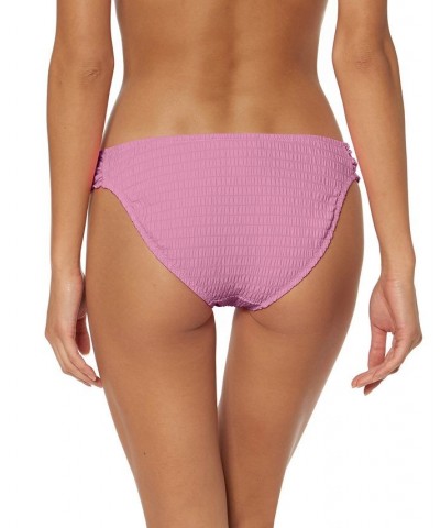 Smocked Hipster Bikini Bottoms Pink $18.42 Swimsuits