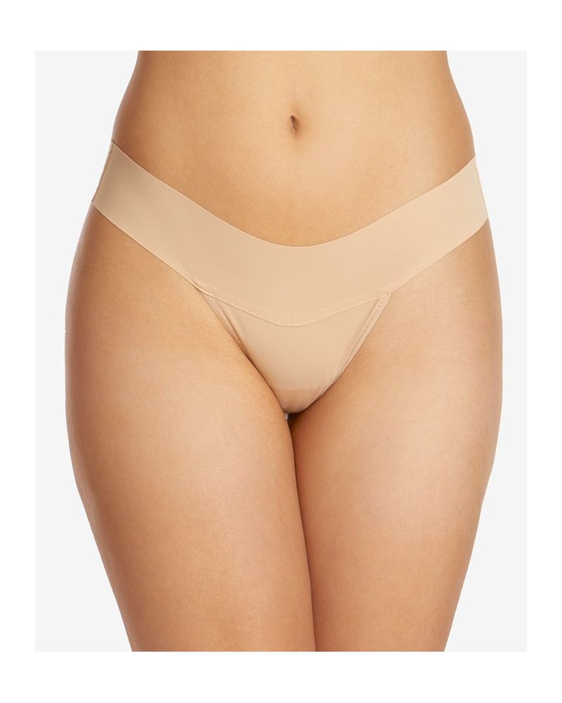 Women's Breathe Thong Underwear Tan/Beige $12.85 Panty