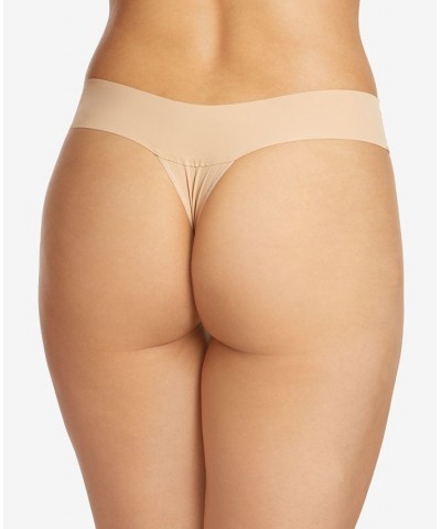 Women's Breathe Thong Underwear Tan/Beige $12.85 Panty