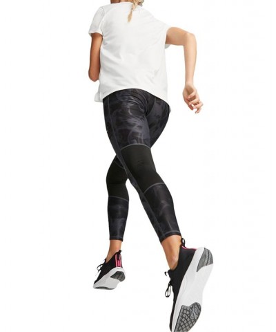 Women's Run Favorite AOP 7/8 Leggings Black $26.55 Pants