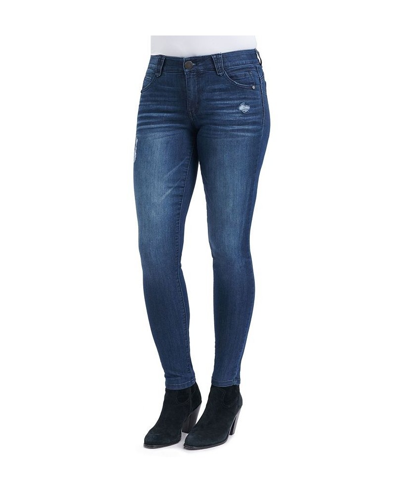 Women's High Rise "Ab"Solution Jegging Blue Vintage-like $47.52 Jeans