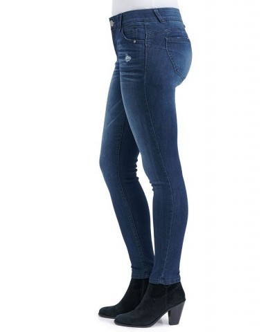 Women's High Rise "Ab"Solution Jegging Blue Vintage-like $47.52 Jeans