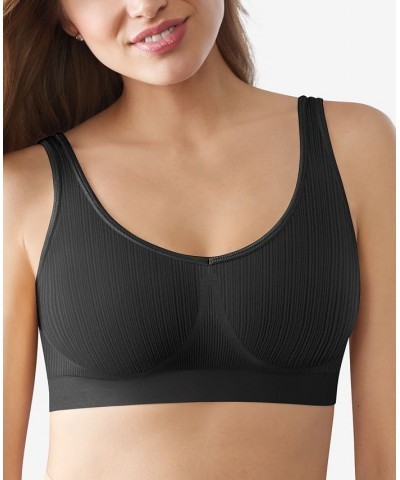 One Smooth U Wireless Bralette DFBRAL Black $13.69 Bras