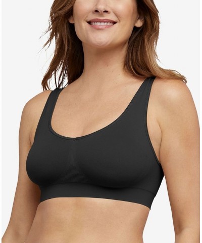 One Smooth U Wireless Bralette DFBRAL Black $13.69 Bras