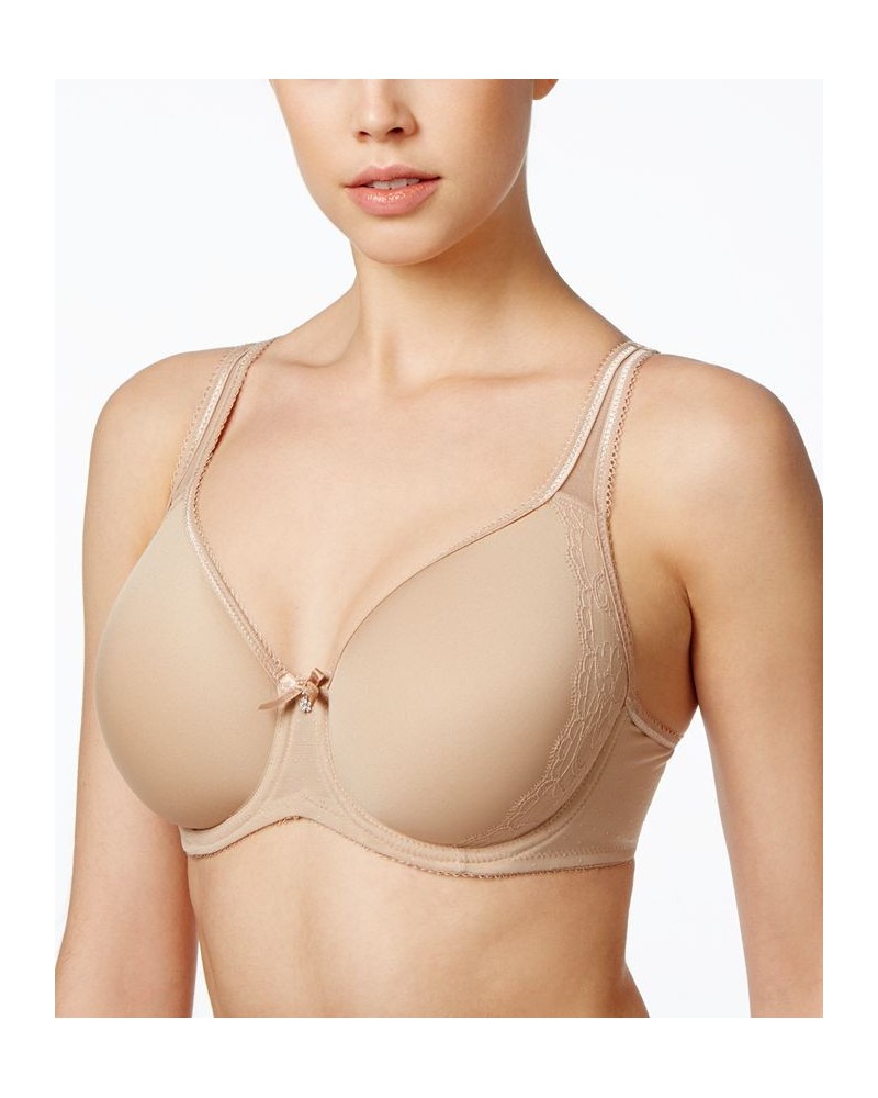 Retro Chic Seamless Underwire Contour Bra 853186 Tan/Beige $20.70 Bras